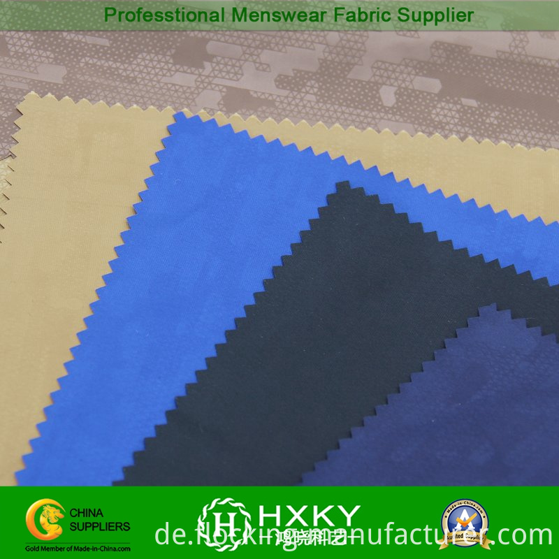 Fake Memory Poly Embossed Fabric for Bomber Jacket